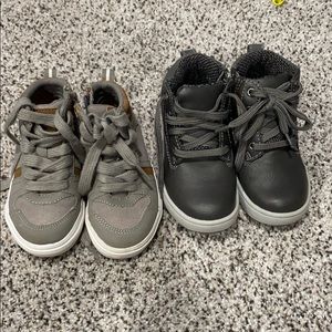 2 pair of boys boots
